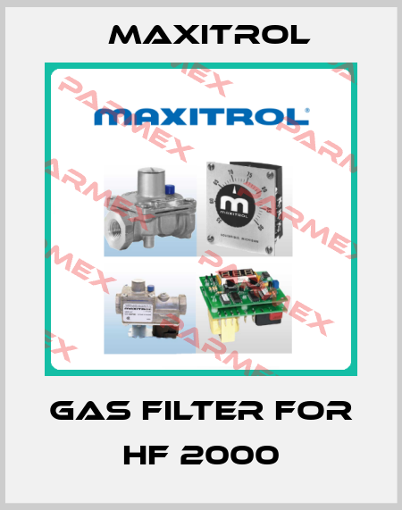 gas filter for HF 2000 Maxitrol