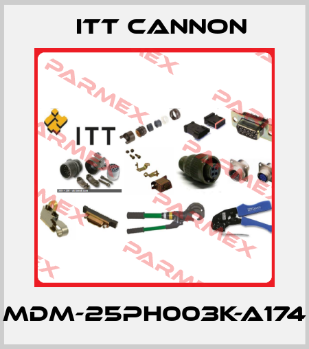 MDM-25PH003K-A174 Itt Cannon