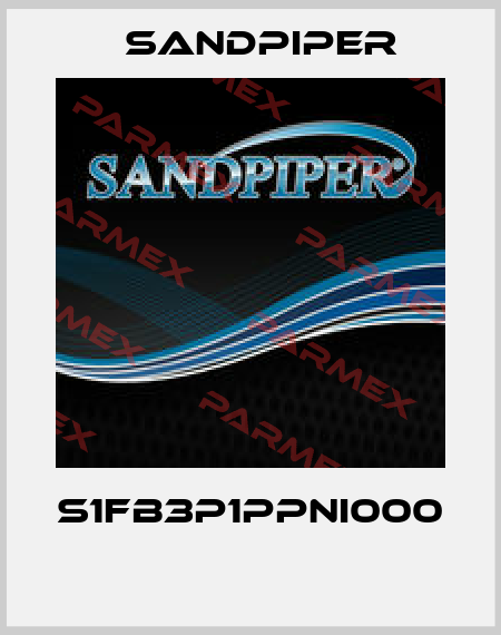 S1FB3P1PPNI000  Sandpiper