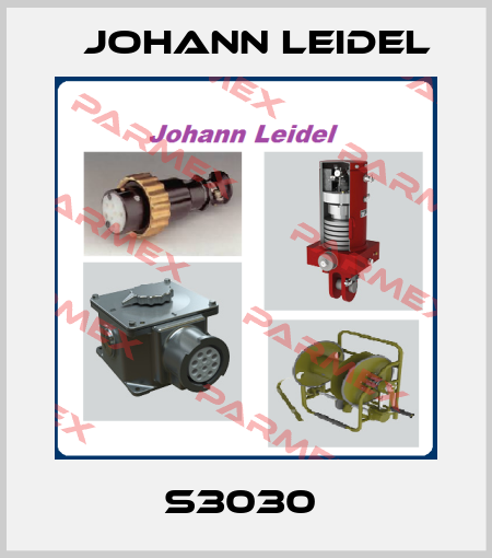 S3030  Johann Leidel