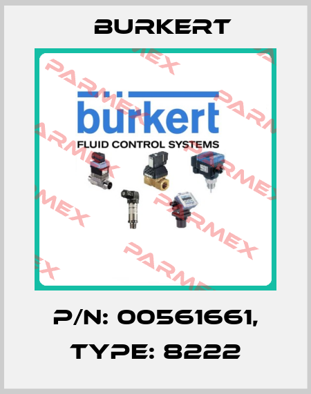 p/n: 00561661, Type: 8222 Burkert