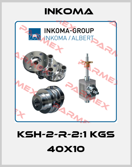 KSH-2-R-2:1 KGS 40x10 INKOMA