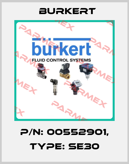 P/N: 00552901, Type: SE30 Burkert