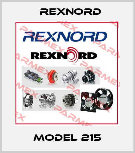 Model 215 Rexnord