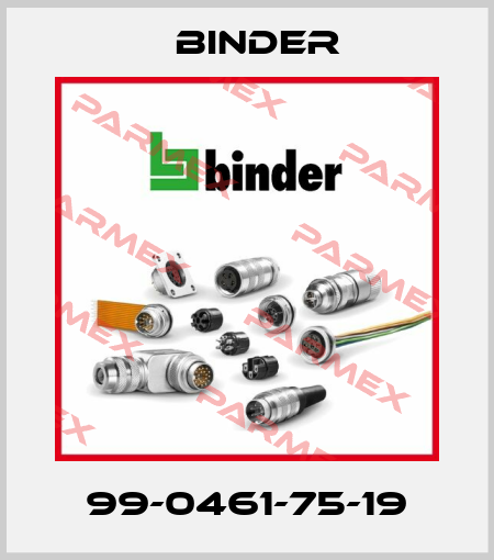 99-0461-75-19 Binder