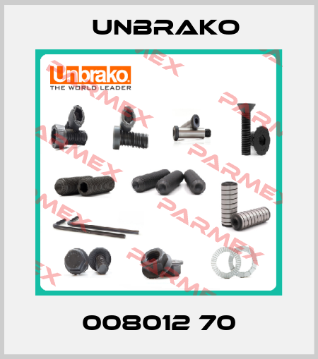 008012 70 Unbrako