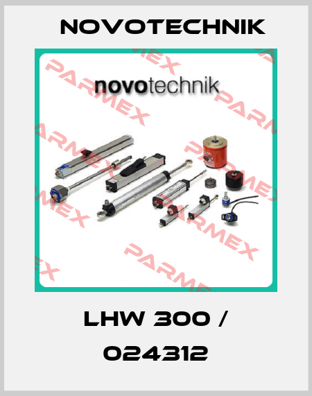 LHW 300 / 024312 Novotechnik