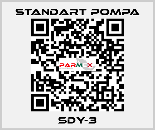 SDY-3 STANDART POMPA