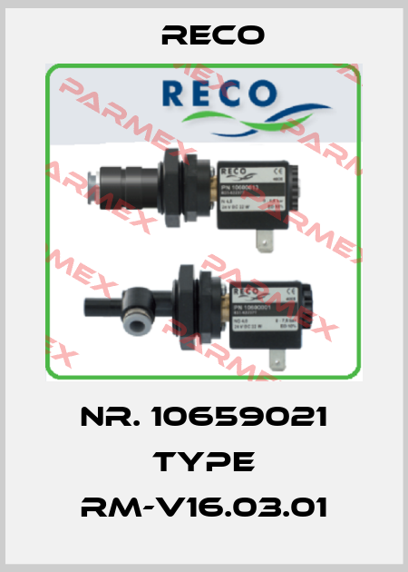 Nr. 10659021 Type RM-V16.03.01 Reco