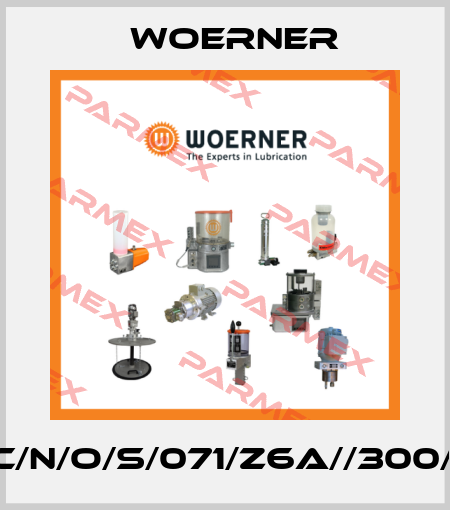 KFR-A/C/N/O/S/071/Z6A//300/170/100 Woerner