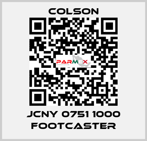 JCNY 0751 1000 FOOTCASTER Colson
