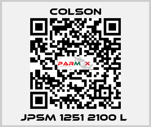 JPSM 1251 2100 L  Colson