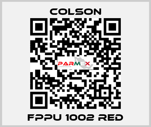 FPPU 1002 RED Colson