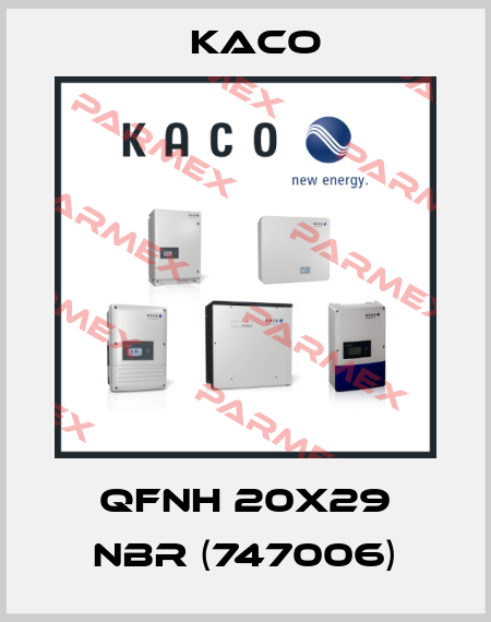 QFNH 20x29 NBR (747006) Kaco