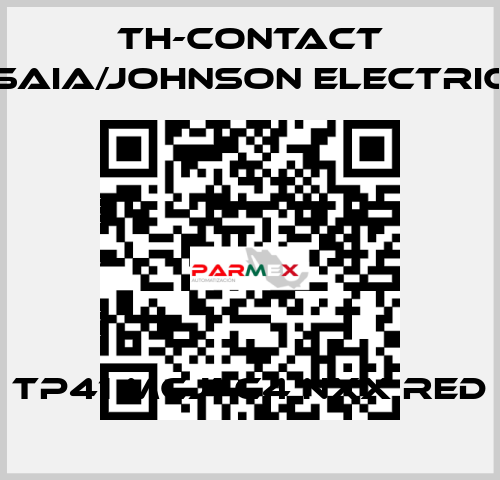 TP41 MCJ1 C4 NXX RED TH-Contact (Saia/Johnson Electric)
