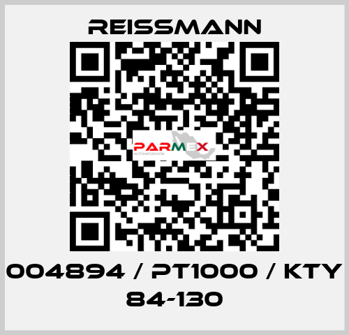 004894 / Pt1000 / KTY 84-130 Reissmann