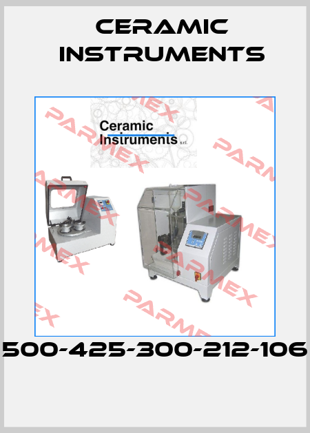  500-425-300-212-106 Ceramic Instruments