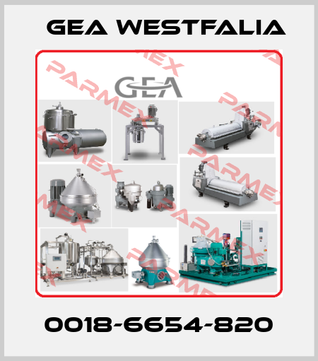 0018-6654-820 Gea Westfalia