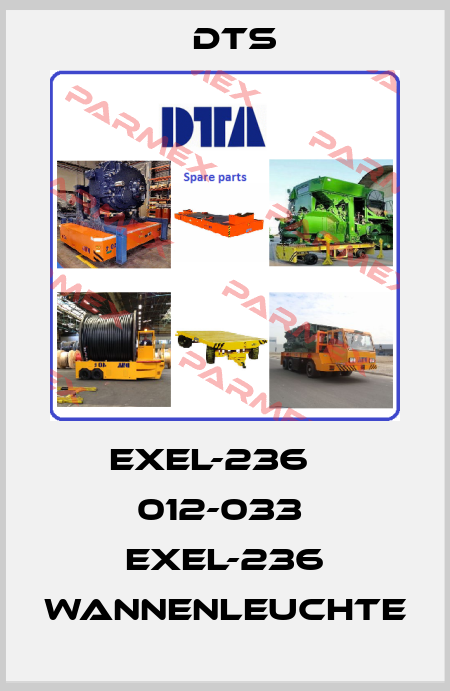 EXEL-236    012-033  EXEL-236 Wannenleuchte DTS