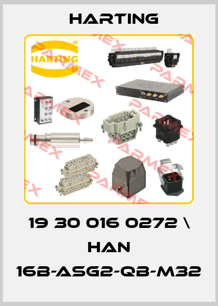 19 30 016 0272 \ Han 16B-asg2-QB-M32 Harting