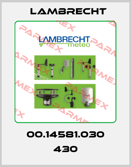 00.14581.030 430 Lambrecht