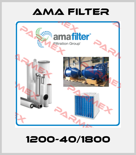 1200-40/1800 Ama Filter