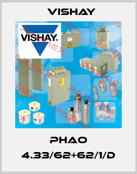 Phao 4.33/62+62/1/D Vishay