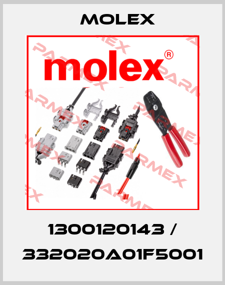 1300120143 / 332020A01F5001 Molex