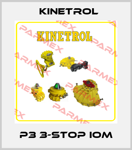 P3 3-STOP IOM Kinetrol