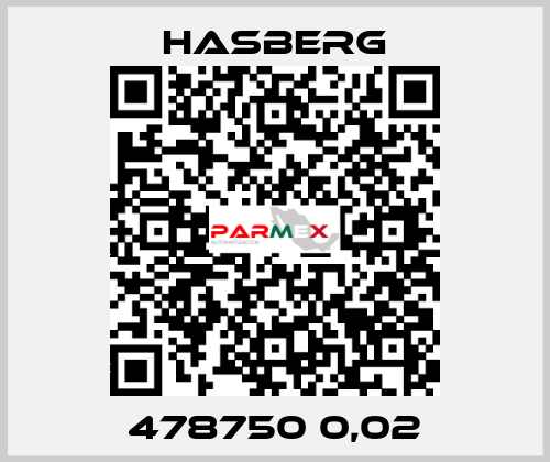 478750 0,02 Hasberg