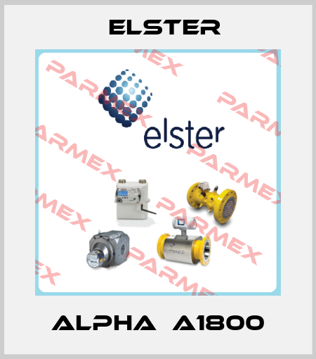 Alpha  A1800 Elster