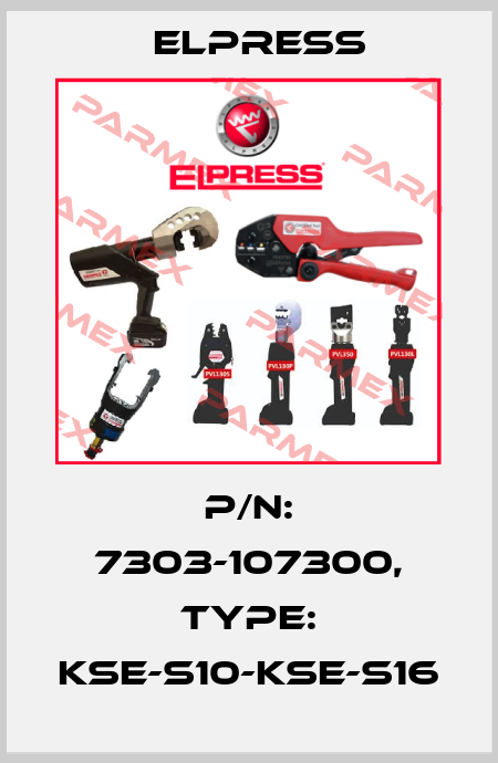p/n: 7303-107300, Type: KSE-S10-KSE-S16 Elpress