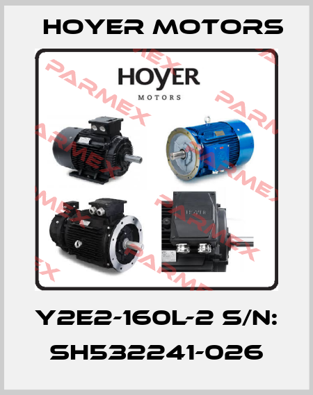 Y2E2-160L-2 S/N: SH532241-026 Hoyer Motors