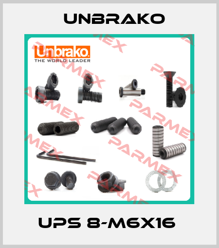UPS 8-M6x16  Unbrako