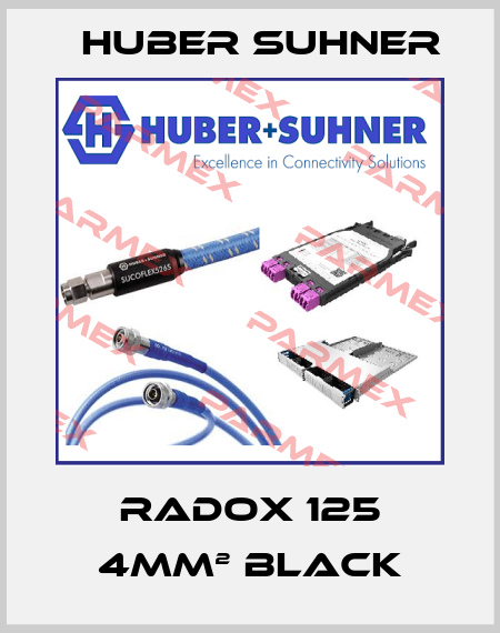 RADOX 125 4mm² BLACK Huber Suhner