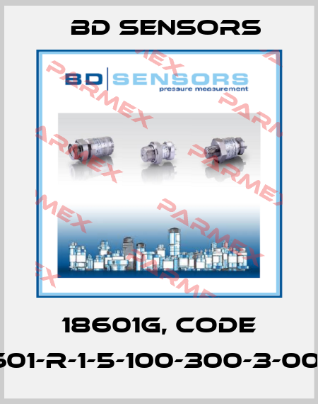 18601G, Code 1601-R-1-5-100-300-3-000 Bd Sensors