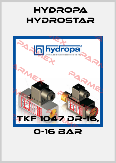 TKF 1047 DR-16, 0-16 bar Hydropa Hydrostar