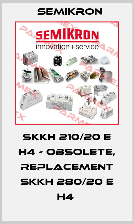 SKKH 210/20 E H4 - OBSOLETE, REPLACEMENT SKKH 280/20 E H4  Semikron