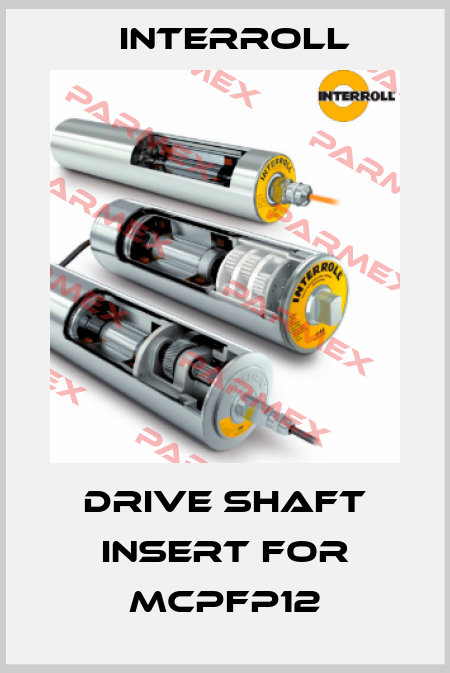 drive shaft insert for MCPFP12 Interroll