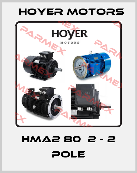 HMA2 80  2 - 2 pole Hoyer Motors