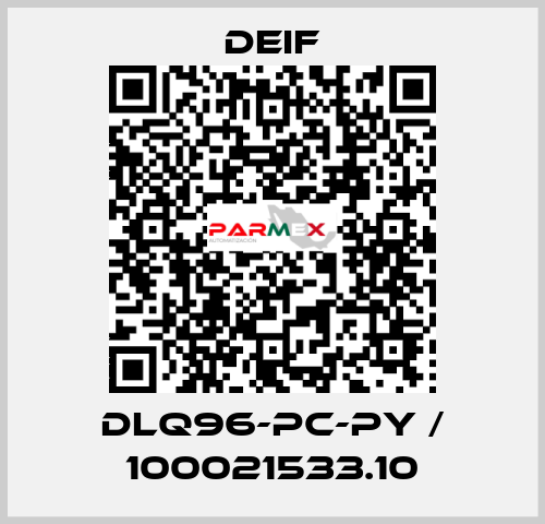 DLQ96-pc-PY / 100021533.10 Deif