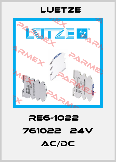 RE6-1022    761022   24V AC/DC Luetze