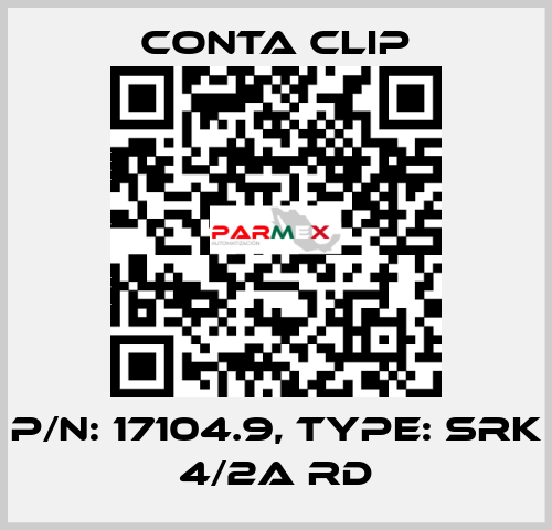 P/N: 17104.9, Type: SRK 4/2A RD Conta Clip