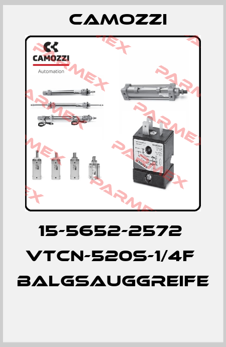 15-5652-2572  VTCN-520S-1/4F  BALGSAUGGREIFE  Camozzi