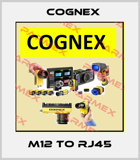 M12 TO RJ45 Cognex