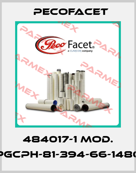 484017-1 Mod. PGCPH-81-394-66-1480 PECOFacet