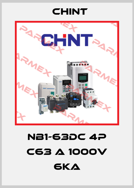 NB1-63DC 4P C63 A 1000V 6kA Chint