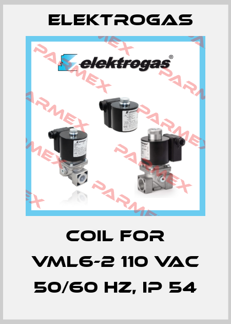 Coil for VML6-2 110 VAC 50/60 HZ, IP 54 Elektrogas