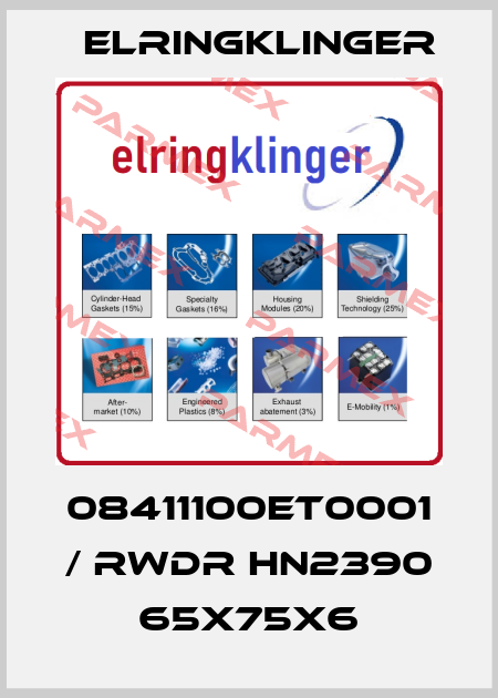 08411100ET0001 / RWDR HN2390 65x75x6 ElringKlinger