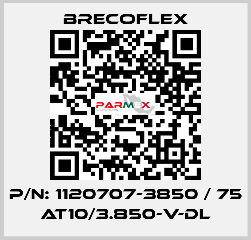 P/N: 1120707-3850 / 75 AT10/3.850-V-DL Brecoflex